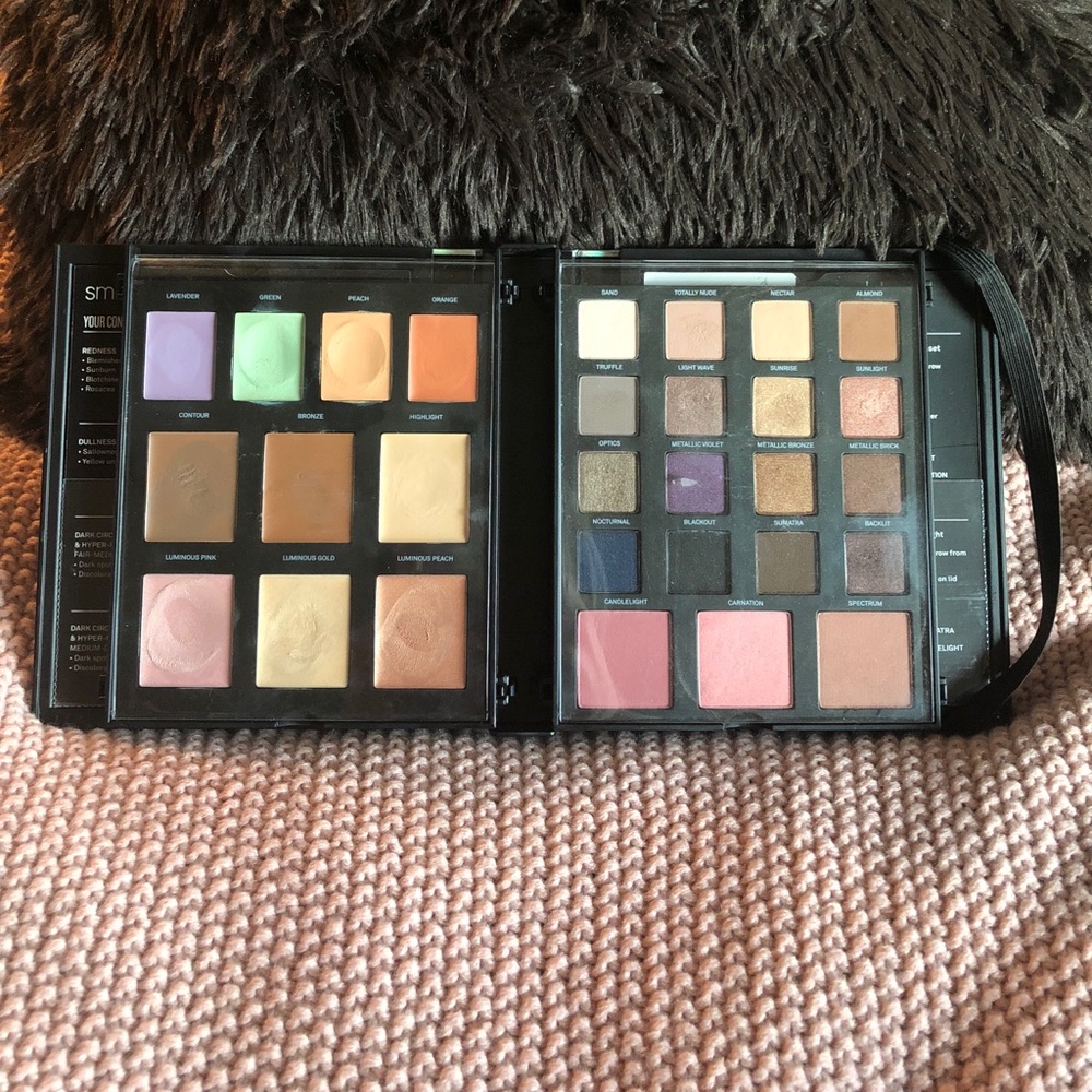 Smash box master class palette: lighting theory